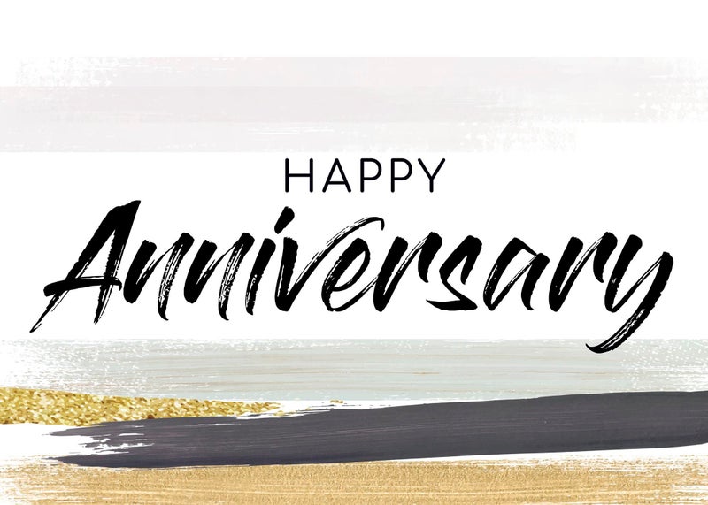 CEO Cards Work Anniversary Cards with Envelopes for Employees (Brush Strokes) Bulk 25 Pack Appreciation Greeting Card Set for Business - 5x7 Inch â€“ Office, Work, Coworkers & Team (A2001) - Image 2
